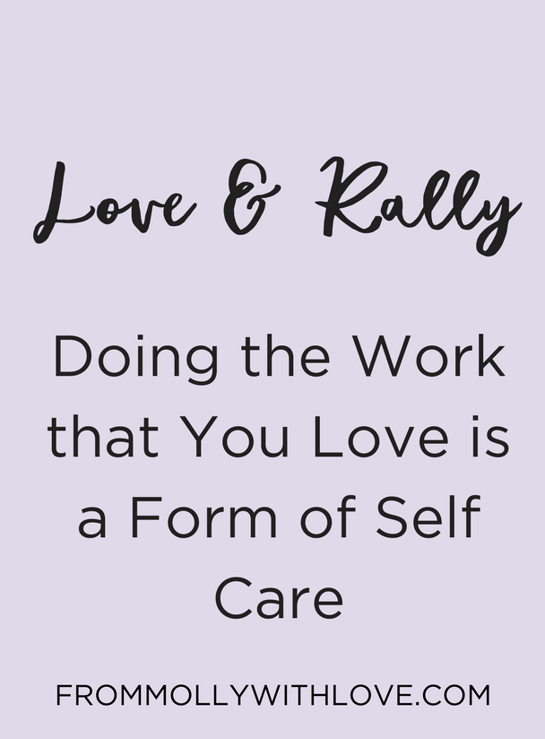 work and self care