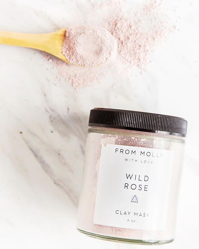 From Molly With Love wild rose clay mask